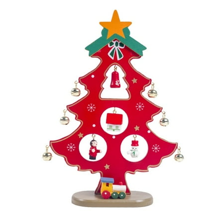 Whoville Christmas Office Decorations Tabletop Christmas Tree Artificial Decorations Home Decor Office Kitchen Dining Table ()