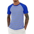 thumbnail image 2 of Big and Tall T Shirts for Men Casual Breathable Crew Neck Holiday Tees Solid Color Shirt Casual Short Sleeve Summer Basic Tops, 2 of 5