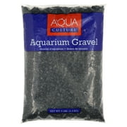 Aqua Culture Aquarium Gravel, Black, 5 lb