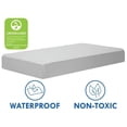 thumbnail image 1 of Pemberly Row Matelas Imperméable pour Lit de Bébé et Tout-Petit Slumber, Blanc Ferme, 1 of 5