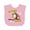 AD-Pink, variant on Inktastic My Grandma Loves Me Owl Boys or Girls Baby Bib