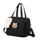 thumbnail image 5 of Bolsa de pañales ligera y espaciosa, organizador de productos para bebés, bolso de mano con múltiples bolsillos Negro, 5 of 9