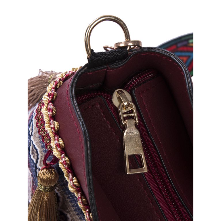 Hmong Inspired Duffle Bag Ethnic Fashion Design Travel Bag 