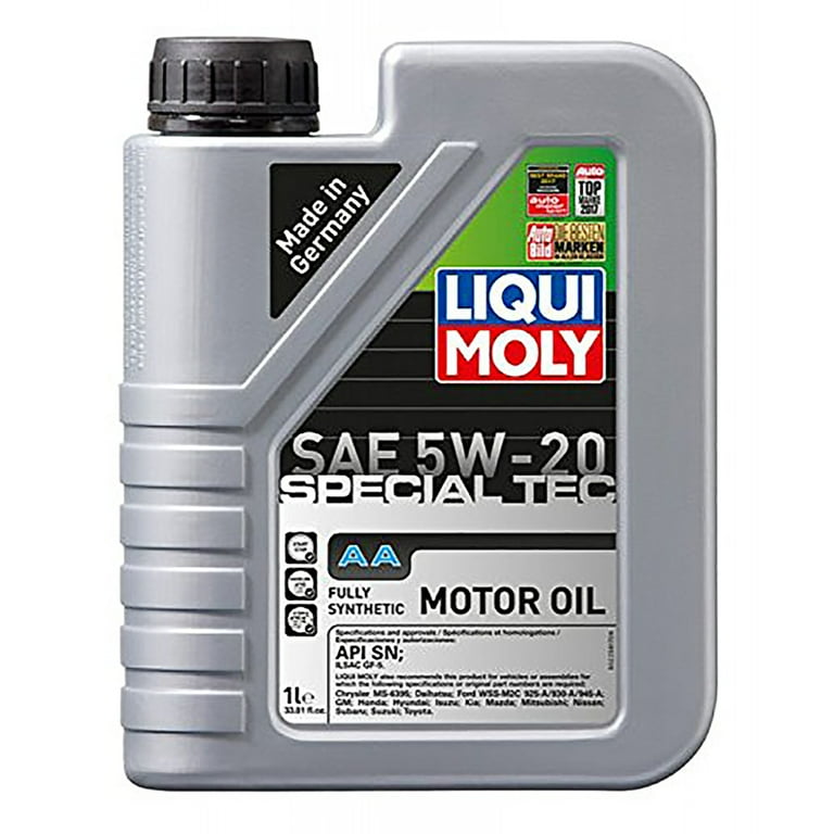 Liqui-Moly Special Tec 5W-20 Full Synthetic Motor Oil, 1 Liter