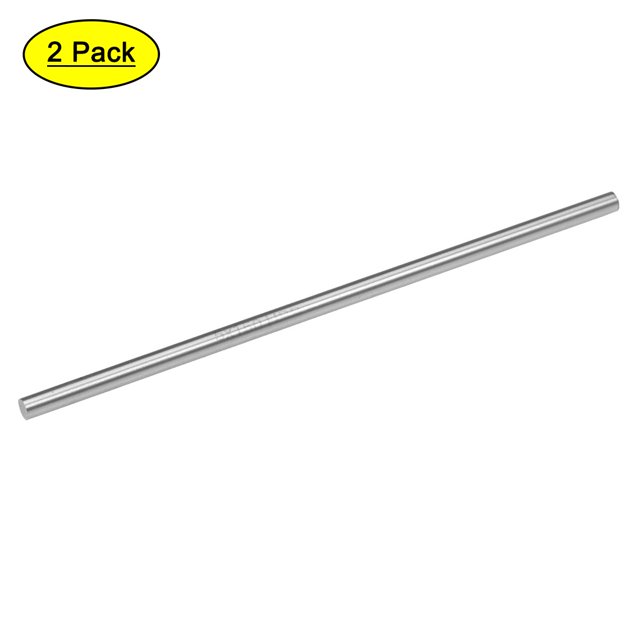 Uxcell varilla de eje de torno HSS de 5mm x 150mm 2 paquetes