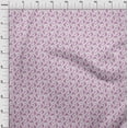 thumbnail image 4 of oneOone Velvet White Fabric Floral Sewing Craft Projects Fabric Prints By Yard 58 Inch Wide, 4 of 4