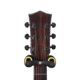 thumbnail image 6 of 2X Wall Mount Guitar Hanger Automatic Locking Guitar Racks Wall Hanger Hook Holder for Acoustic Guitar Ukulele,2 x Guitar stand,Black & Wood Color, 6 of 8