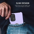 thumbnail image 5 of for Samsung A32 5G Case Silky Soft Touch Heavy Duty Protective Galaxy A32 5G Case with Ring Holder Embedded Kickstand Magnetic Slim Phone Case for Samsung Galaxy A32 5G(Purple), 5 of 7