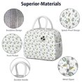 thumbnail image 4 of Lunch Bag Lunch Box for Women Reusable Insulated Lunch Bags,Water-Resistant White Background Avocado Tree Cooler Lunch Tote Bag, Large Capacity for Work Travel Picnic, 4 of 6