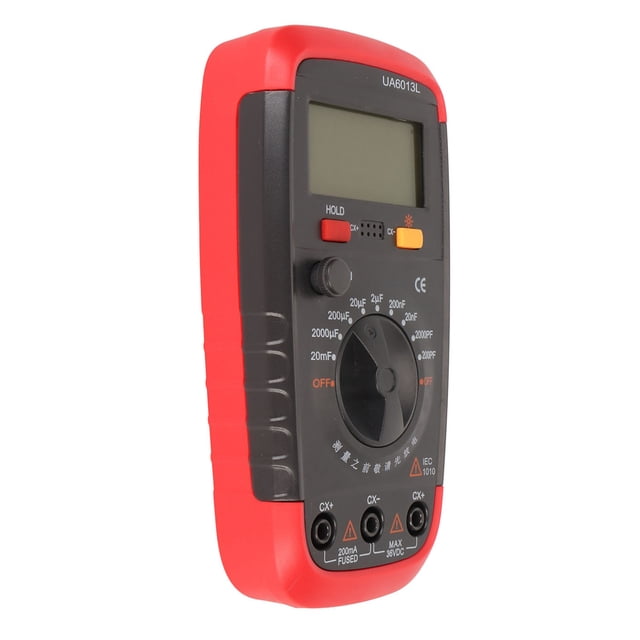 Digital Multimeter, High Accuracy Data Storage Voltage Meter 0.1pF To 20000uF for Industry