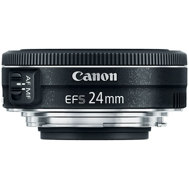 Canon EF-S 24mm f/2.8 STM Lens for DSLR Camera: Lightweight