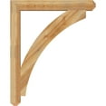 thumbnail image 3 of Ekena Millwork 4"W x 34"D x 42"H Thorton Craftsman Rough Sawn Bracket, Western Red Cedar, 3 of 4