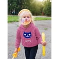 thumbnail image 2 of Cute Kitten Vampire Hoodie Toddler -Image by Shutterstock,  5 Toddler, 2 of 4
