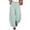 Green, variant on Women's Pinstripe Wide Leg Pants, Elastic High Waist Baggy Casual Trousers with Side Pockets, Lightweight Comfy Barrel Style Pants for Daily Vacation Wear Light Violet S