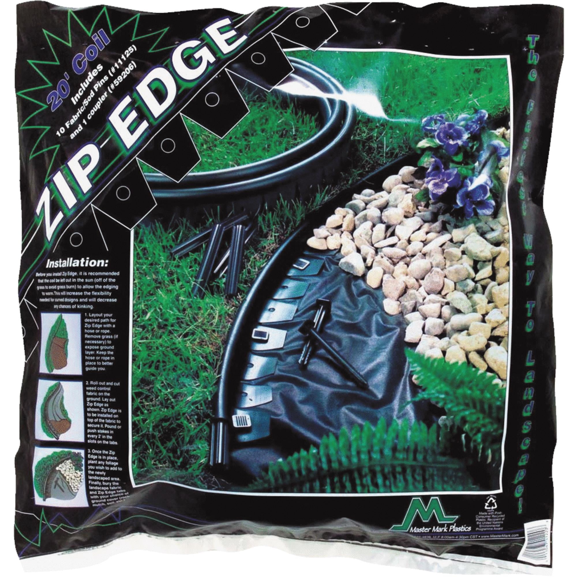 10 x 9 Wide Bosmere Border Protection Edging Weed Mat Pack of 2 Updated