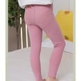 thumbnail image 4 of AWZXDE Children Warm Pants for Boys and Girls, Cool Weather Seamless Base Layer Big Kids Underwear Tights Pink,3-4 Years, 4 of 7