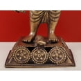 thumbnail image 4 of 12" Standing Ganesha Brass Sculpture - Obstacle Remover, 4 of 4