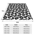 thumbnail image 3 of Pofeuu Panda1 Print Ultra-Soft Micro Fleece Blanket,for Bed Or Sofa,All Season Throw Blankets Flannel Blanket-40"x30", 3 of 7