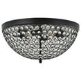thumbnail image 2 of Living District LD5012F18MB Taye 4 Light Matte Black Flush Mount, 2 of 4