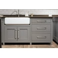 thumbnail image 5 of Utopia Alley 10pcs Gleam Pull Handle - Decorative Cabinet Drop Pull Handles- Vintage Cabinet Hardware with Hand Finished Brushed Nickel - Metal Drawer Pull Handle, 7.5" Center to Center, 5 of 6