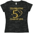 thumbnail image 3 of Inktastic 50th Wedding Anniversary 50 Years Women's T-Shirt, 3 of 5