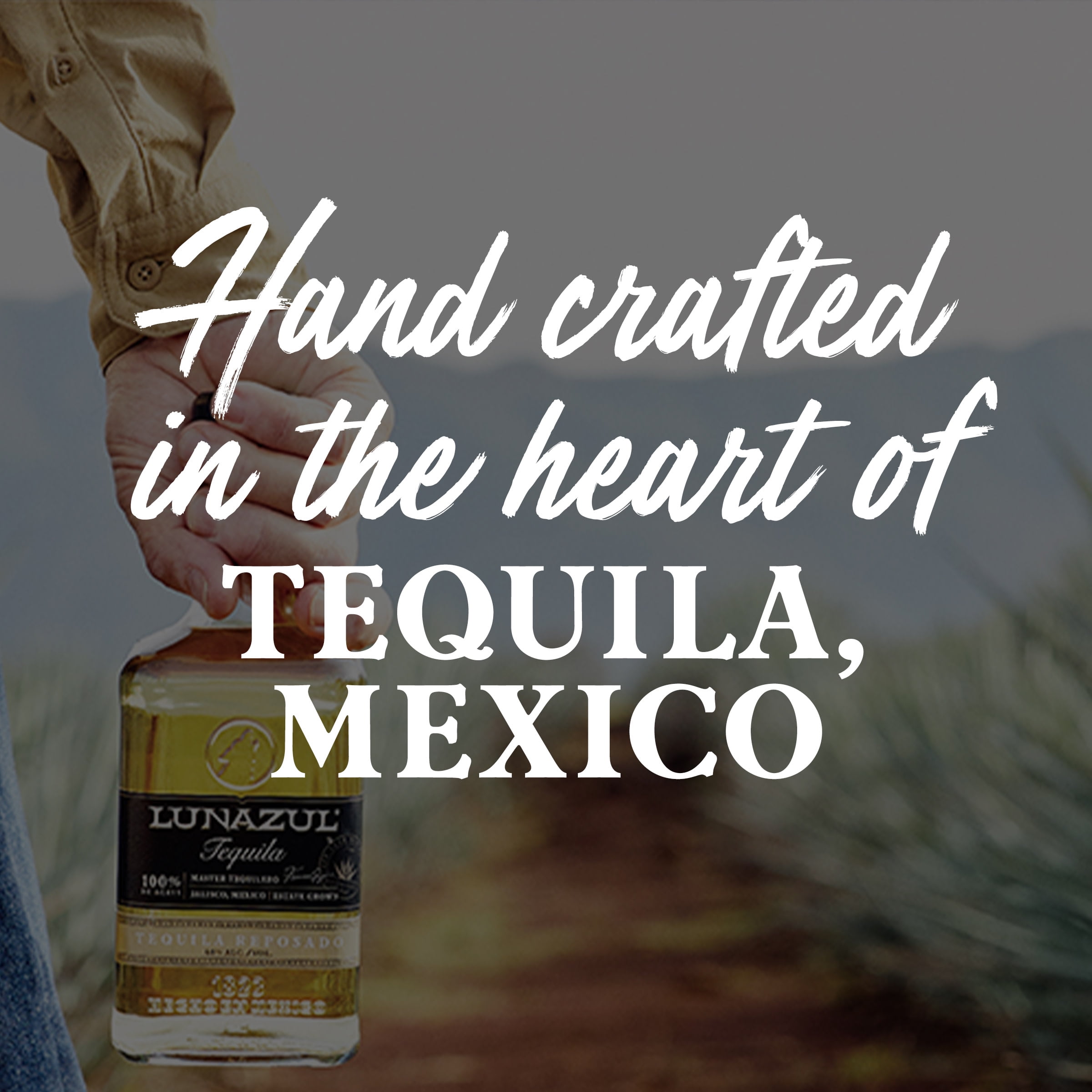 Lunazul Reposado Tequila, 750 ml Bottle, 40.0% ABV