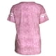 thumbnail image 4 of Camiseta de mujer con cuello redondo, manga corta, blusa informal estampada, rosa, XXL Vogacara AP002430-17, 4 of 7