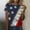 Multicolor, variant on Cavosen American Flag Shirt Women Petite Independence Day Short Sleeve Crew Neck T Shirts USA Flag Graphic Shirts Lady XL 4th of July Casual Shirts Red White and Blue Tunic Tees Patriotic Clothes