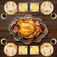 thumbnail image 5 of Thanksgiving Plates and Napkins Set, Thanksgiving Disposible Party Supplies Tableware Set, Fall Thanksiving, 5 of 5