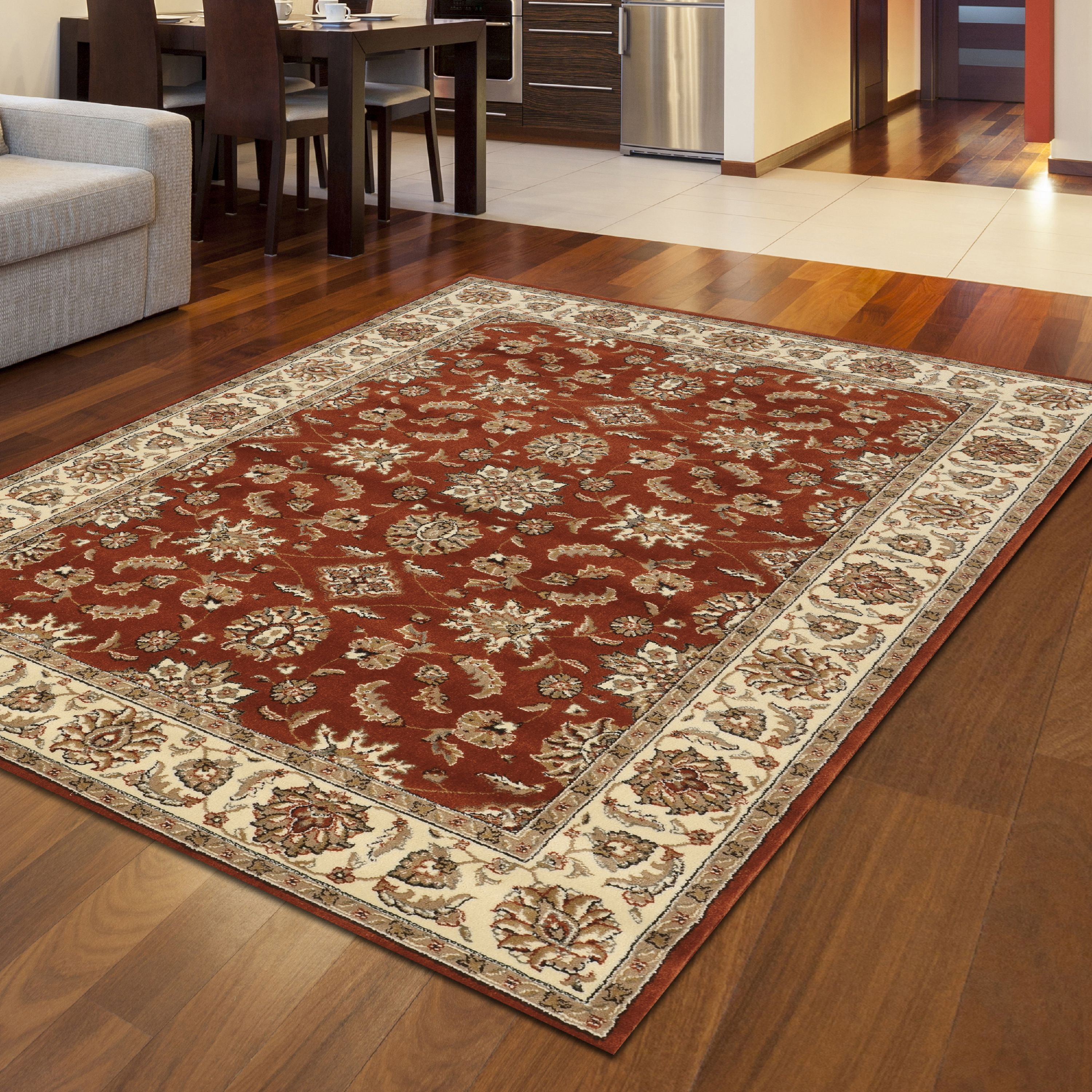 Radici USA Como 1592 Area Rug Brick Red