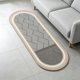 thumbnail image 5 of Alfombra de Fibra de Poliéster para Dormitorio o Mesita de Noche | Alfombra Antideslizante y Absorbente con Pelo Corto y Suave | Apta para Todas Las Estaciones, Fácil de Limpiar, Diseño Que Amplía El, 5 of 5