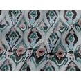 thumbnail image 5 of oneOone Viscose Jersey Teal Green Fabric Tessellation Diy Clothing Quilting Fabric Print Fabric By Yard 60 Inch Wide, 5 of 7