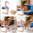 thumbnail image 5 of Stainless Steel Cat Litter with Stand for Indoor Use - Sifting Nonstick Cat Poop Rake with Coarse and Fine Grids All Litter Pan matching Pet, 27.7 cm, Pink, 5 of 9