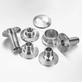 thumbnail image 7 of Uxcell 1-Pack Tri Sanitary 1/2 in Clamp Fittings to 1/2 in NTP Male Thread Stainless Steel Pipe Hexagon Fitting Ferrule OD 25.2mm, 7 of 7