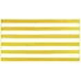 thumbnail image 3 of Kassatex Serviettes de Plage à Rayures Cabana, Ensemble de 2-Jaune, 3 of 4