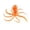 Saffron, variant on 9.4in Lure Soft Bait Octopus Squid with Integrated Hook, Simulation Artificial Bait for Boat and Sea Fishing, Realistic Gear for Saltwater Angling, Saffron