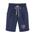 thumbnail image 1 of Pantalones Cortos Casuales para Mujer Día de la Independencia Impreso Elástico de la Cintura, Pantalones Cortos de Verano para Mujeres, 1 of 4
