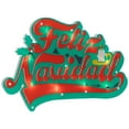 thumbnail image 5 of Northlight 18" Lighted 'Feliz Navidad' Christmas Window Silhouette, 5 of 9