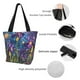thumbnail image 4 of Disketp Cosmic Purple Irises Bolsa de Hombro Casual para Mujer, Bolso Cruzado para Compras, Viajes y Uso Diario, 4 of 6