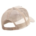 thumbnail image 4 of Skull and Choppers Patched New Big Size Trucker Mesh Cap - Khaki XL-3XL, 4 of 5
