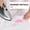 Pink, variant on Tabletop Ironing Board with Heat Resistant Board Cover for Household Laundry