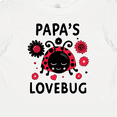 thumbnail image 4 of Inktastic Valentine's Day Papa's Lovebug Boys or Girls Baby T-Shirt, 4 of 5