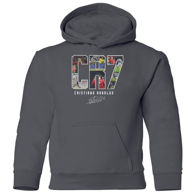 Sudadera con capucha Cup & Branch Homenaje a Ronaldo Gris