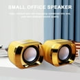 thumbnail image 3 of Xinyolin Small USB Speaker Sound Box Virtual Surround Sound Computer Laptop USB Wired Speaker Portable Mini Loudspeaker, 3 of 8