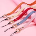 thumbnail image 2 of Universal Keychain Chain Crossbody Heart Clip Lanyard Neck Strap Phone Safety Tether Phone Lanyard Neck Cord PINK, 2 of 8