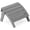 Grey, variant on PetFurnishn Adirondack Ottoman, Patio Foot Rest, Adirondack Foot Rest, Folding Adirondack Footstool, Weather Resistant for Adirondack Chair, Widely Used for Outdoor, Porch,Garden,Fire Pits-Black