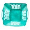 thumbnail image 7 of Your Zone Flexible Plastic Square Hamper, Turquoise Cove, 7 of 7