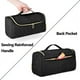 thumbnail image 3 of 1 estuche de viaje negro compatible con estilizadores Dyson, estuche de almacenamiento portátil para secador de pelo colgante con bolsillo lateral de malla, organizador de accesorios para secador de pelo Sincero Electrónica, 3 of 5