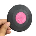 thumbnail image 3 of Mat Vinyl Tableware Record Cup Holder Creative Placemat Drinks Kitchen，Dining & Bar, 3 of 7