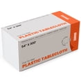 thumbnail image 5 of Exquisite Plastic Tablecloth Roll With Built In Slide Cutter 54 Inch. x 300 Ft. Disposable Table Cover - Orange, 5 of 11